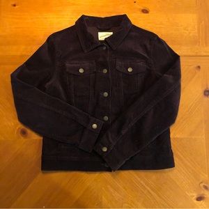 Universal Thread Corduroy Jacket - Brown/Plum color - sz M
